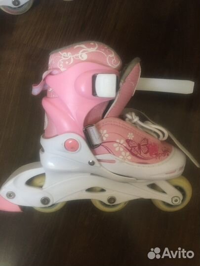 Роликовые коньки детские раздвижные 26