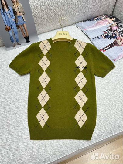 Кофта Hermes зеленая