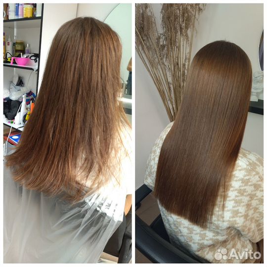 Кератиновое выпрямление, ботокс