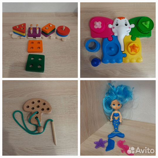 Развивающие игрушки от 1 года пакетом