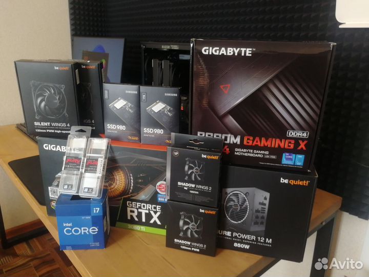 Игровой компьютер / Intel i7-12700f + RTX 3080Ti