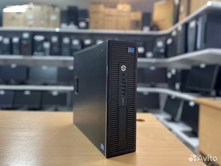 Системный блок HP intel core i3-4130/ 4gb/ SSD