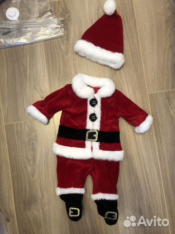 Костюм деда мороза для малыша