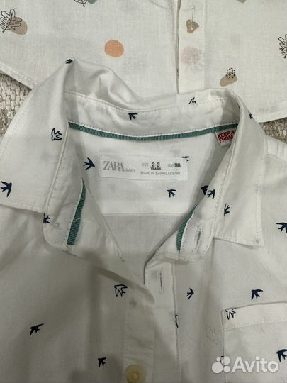 Рубашка для мальчика 98 zara