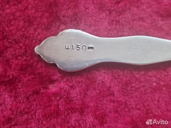 Чайные ложки из мельхиора СССР