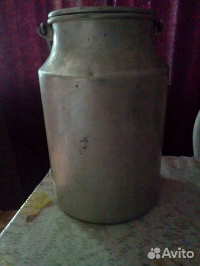 Бидон алюминиевый 6,5 л