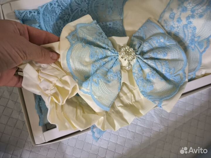 Конверт одеяло на выписку лето