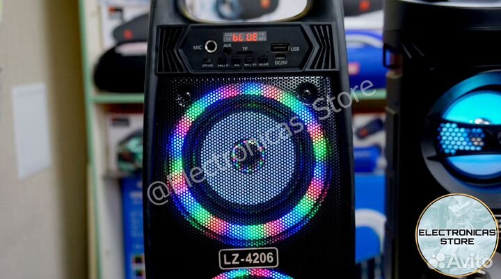 Портативная Колонка Speaker лз 4206 Золотая