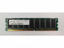 Модуль памяти MT18vddt6472LAG-335G4, Micron, DDR