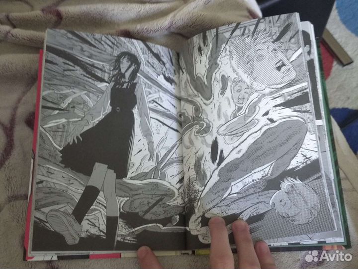 Манга человек-бензопила том 7