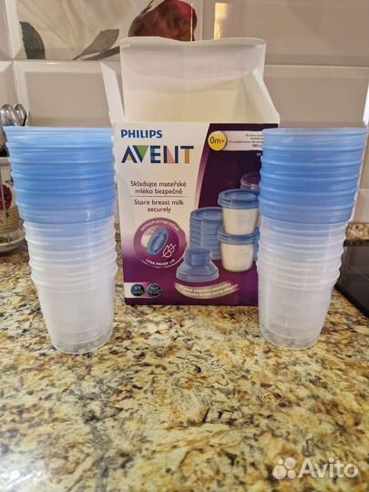 Контейнеры avent новые, 10 шт