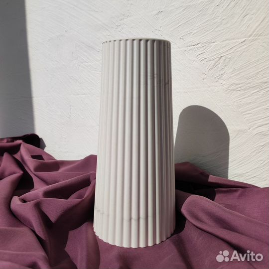 Ваза для сухоцветов декоративная интерьерная