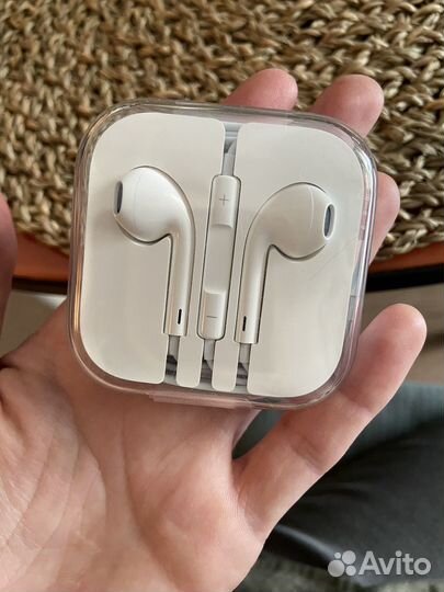 Наушники apple earpods 3,5 мм оригинал