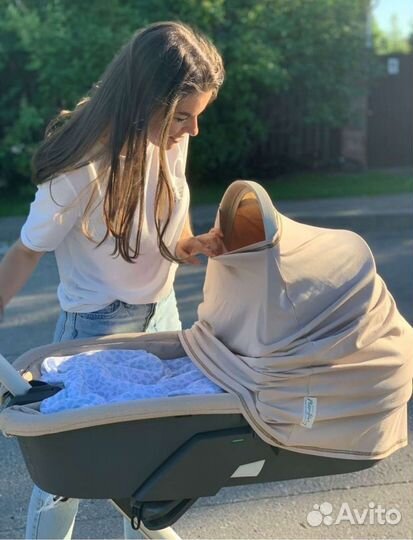 Накидка снуд для кормления