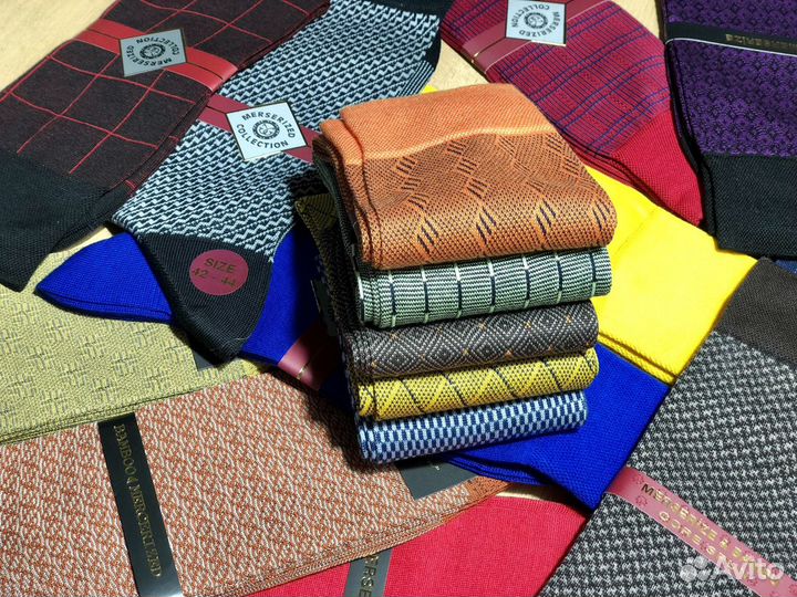 Носки мужские цветные