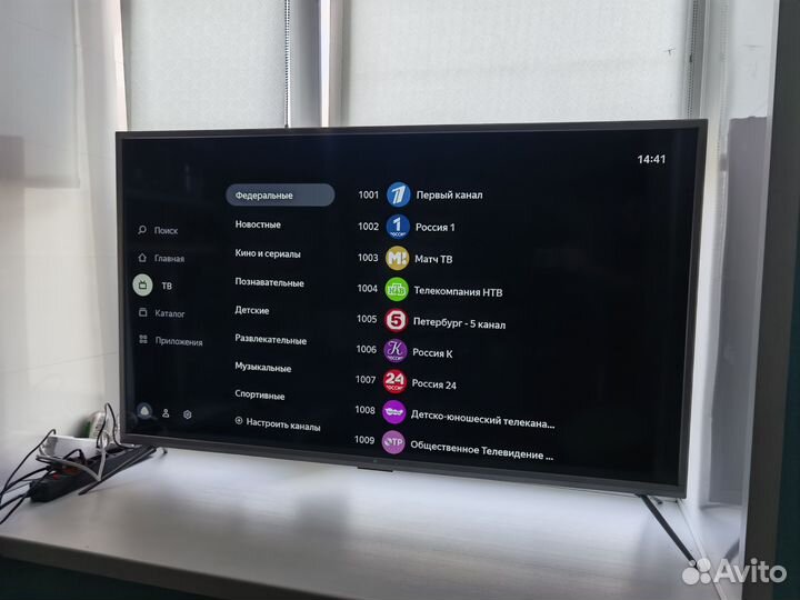 Телевизор dexp 4K 55 Led