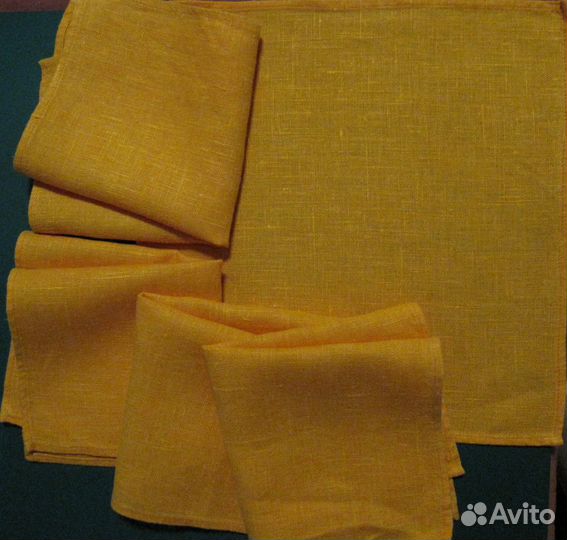 Салфетки под тарелку. Лен 100