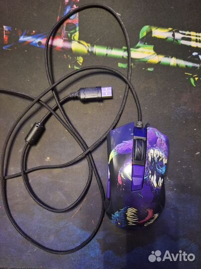 Наушники с микрофоном,мышь проводная ardor