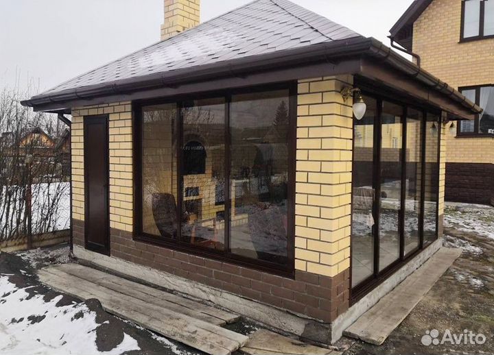 Окна пвх в беседку