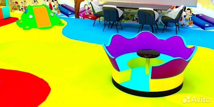 Детские карусели, аттракционы