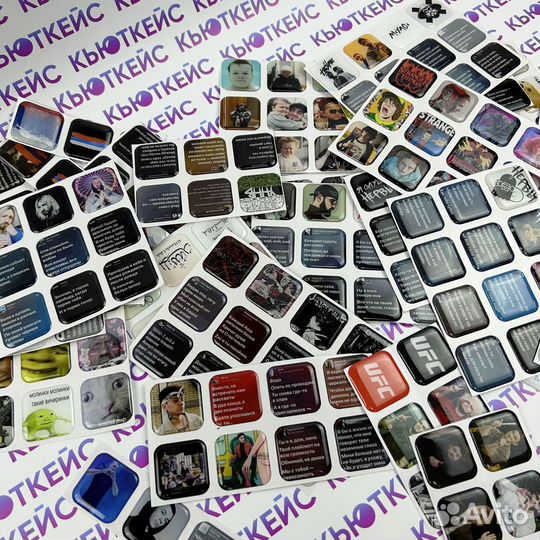 3d стикеры оптом