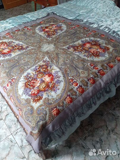 Платок шерсть