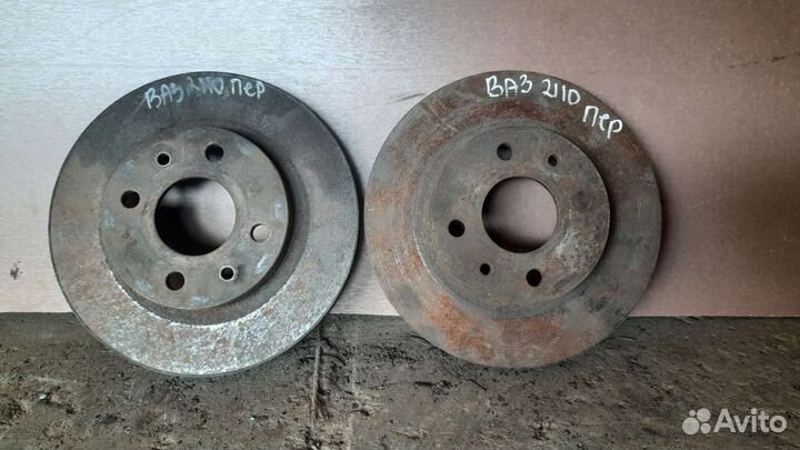 Тормозные диски Ваз 2110