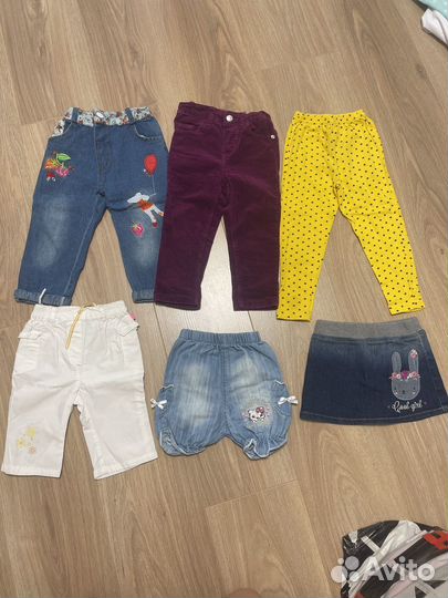 Одежда пакетом на девочку 86/92 размер