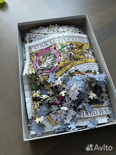 Trefl пазлы историческая карта мира 2000 деталей