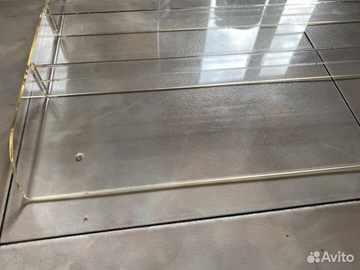 Подставка под лаки настенная прозрачная