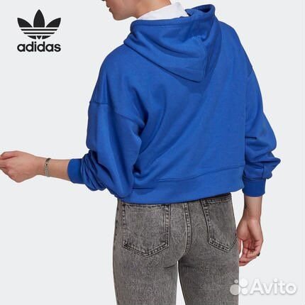 Худи кофта с капюшоном Adidas оригинал