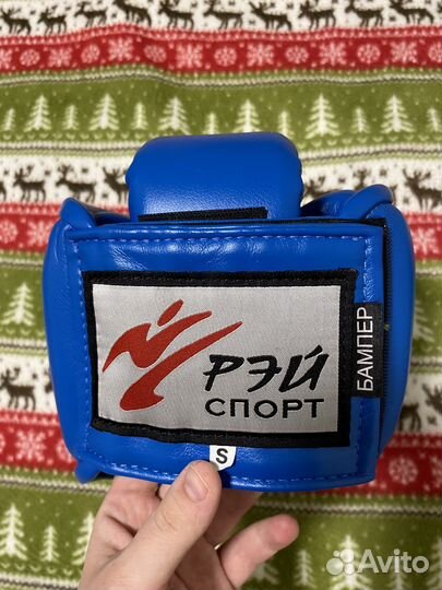 Шлем, перчатки, щитки, бандаж защитный Рэй спорт