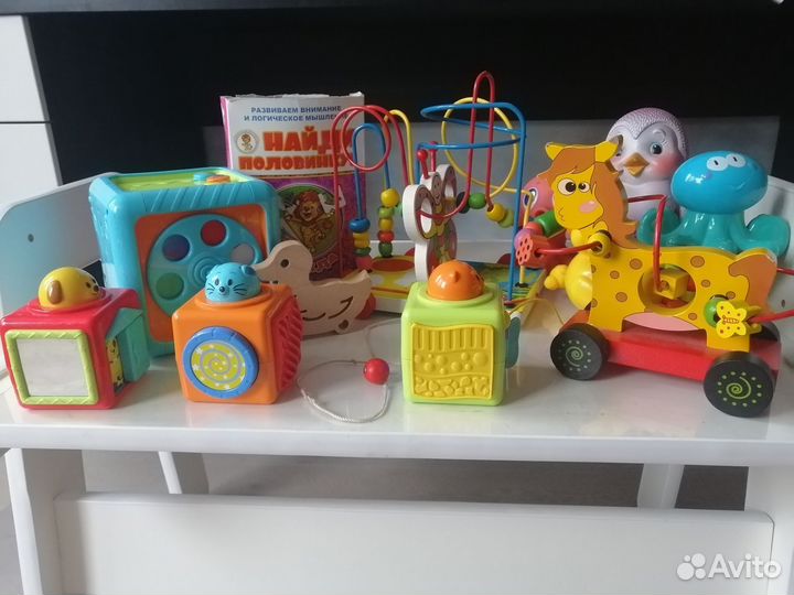 Детские игрушки на 1-2 год