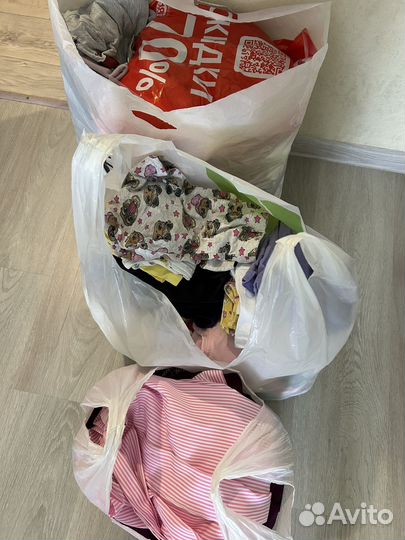 Детские вещи пакетом на девочку 98 104