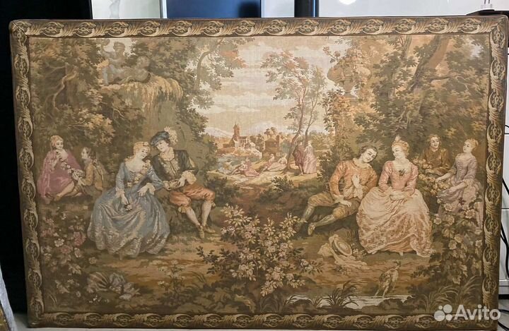 Гобелен старинный Франция 20в