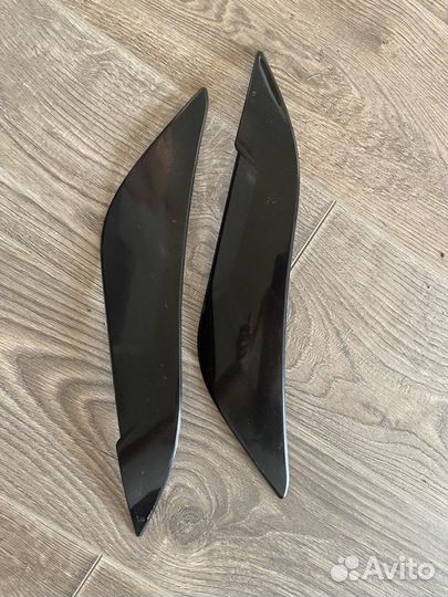 Ресницы на фары тойота филдер 120