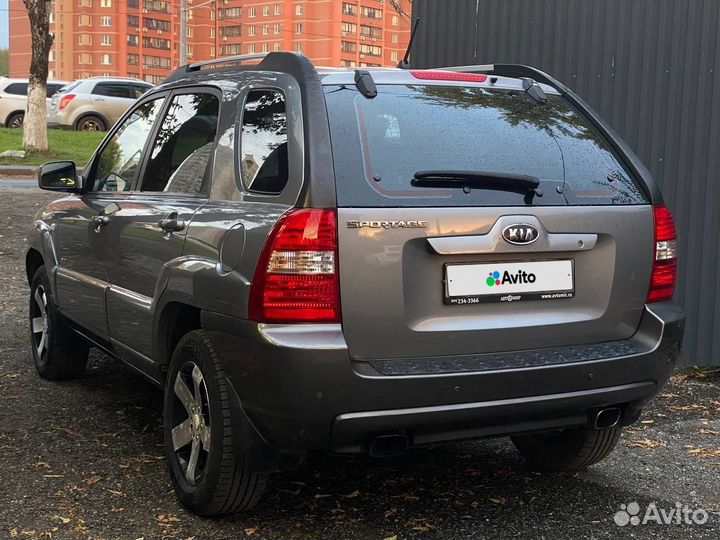 Kia Sportage 2.0 AT, 2005, 213 000 км