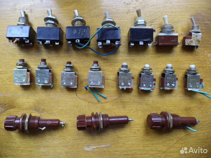 Реле, коннекторы, фиксаторы