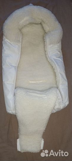 Конверт зимний для новорожденных