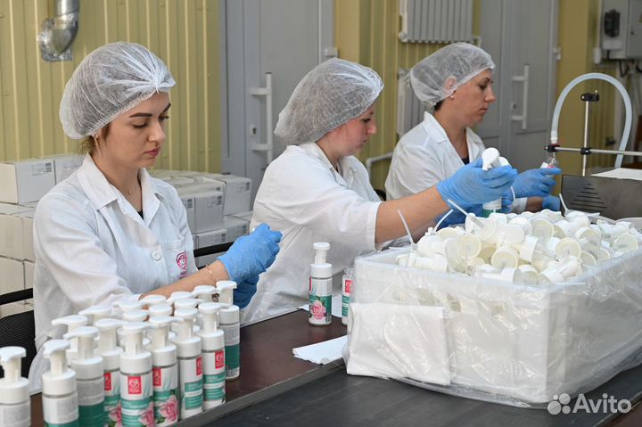 Сборщик на косметический завод в Корее