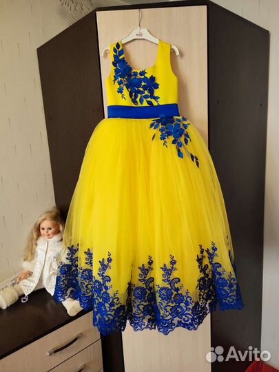 Платье для девочки на выпускной 116 122