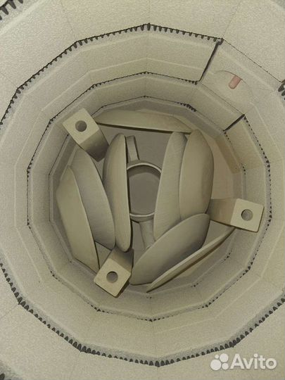 Обжиг в муфельной печи 60 литров