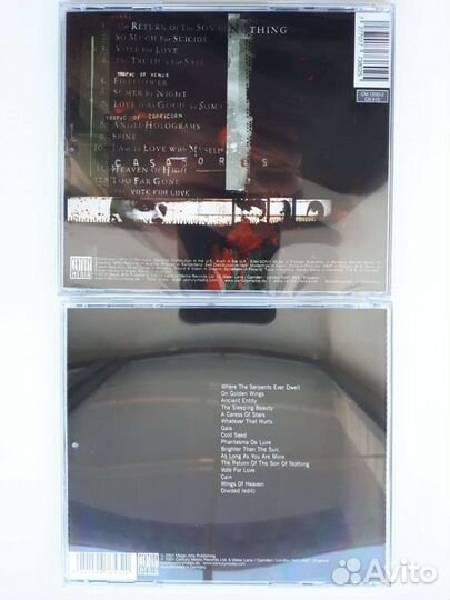 CD диски Tiamat, Paradise Lost, My Dying Bride