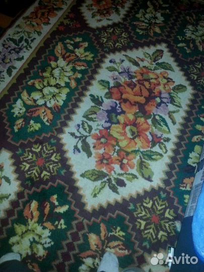 Ковер стариный ручная работа