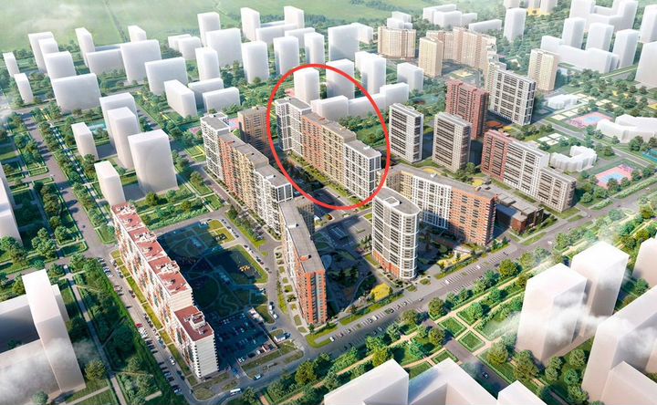 1-к. квартира, 36,9 м², 3/19 эт.
