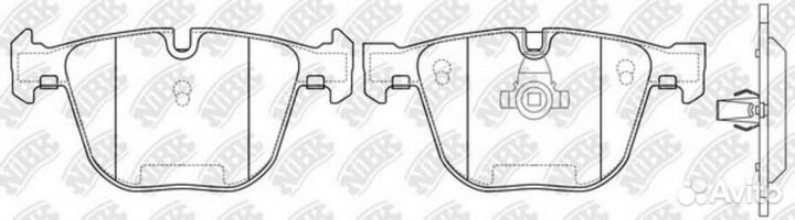 Nibk PN0326 Колодки задние nibk PN0326