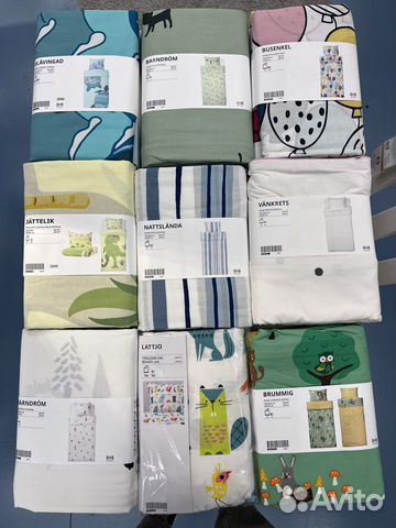 IKEA постельное белье 150х200 Barndrom