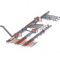 Лесопильная линия (лесопильный цех ), Уфа