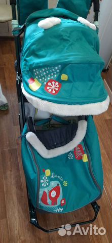 Санки коляска ника 7 2