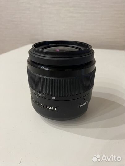 Объектив Sony DT 3.5-5.6/18-55 SAM II